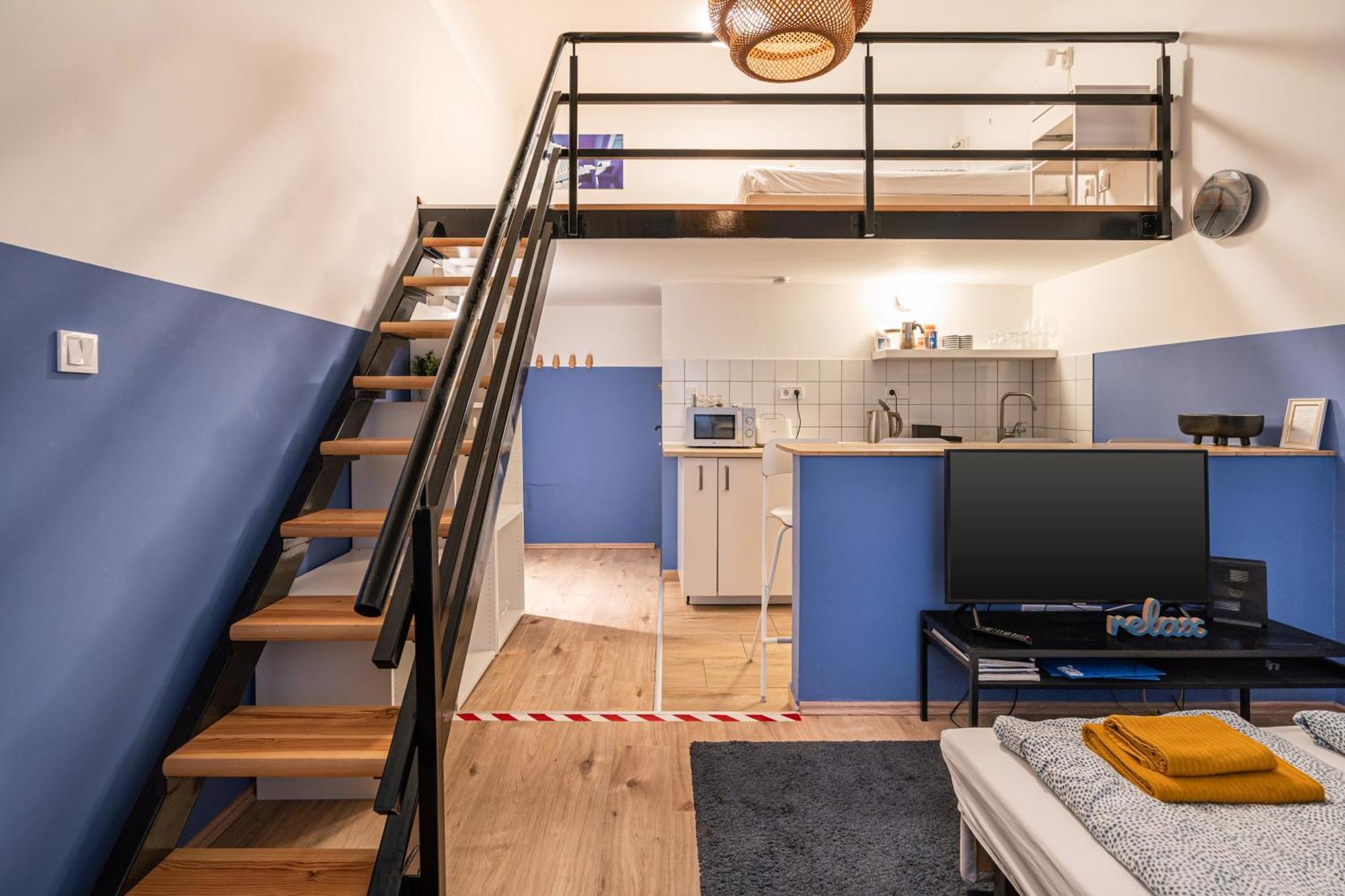Apartament Cosy In Party District W41 Blue Budapesta